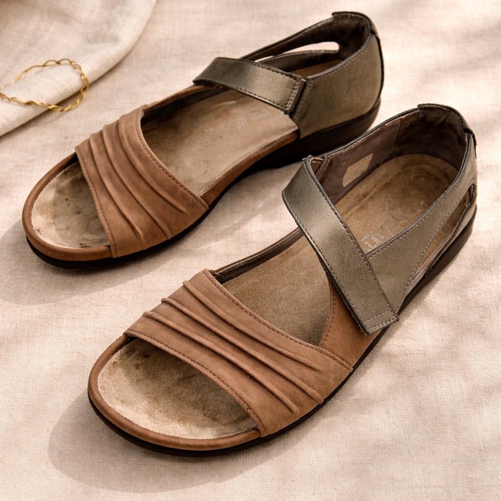 Naot Papaki Leather Comfort Sandals Orthopedic Adjustable Womens EU 36 US 5 Koru